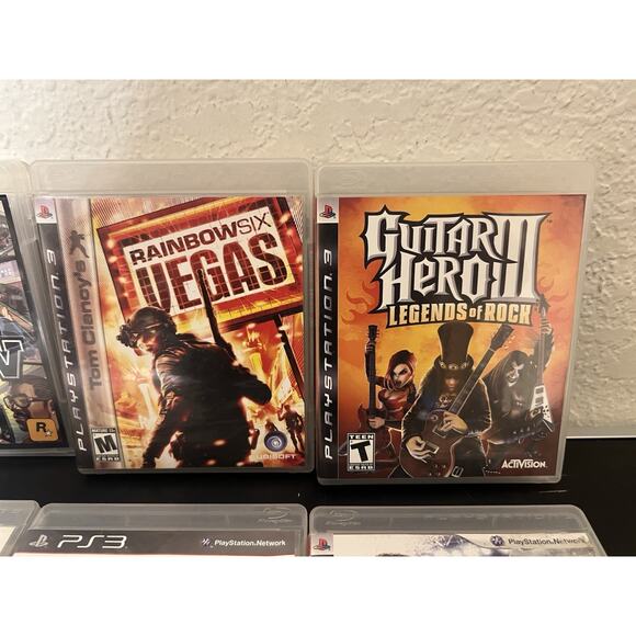 Lot Of 6 PlayStation 3 Games. GTA IV, Guitar Hero, Fight Night - Picture 4 of 12